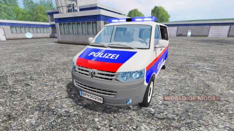 Volkswagen Transporter T5 Police für Farming Simulator 2015
