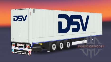 Semitrailer Couronne Dry Liner pour Euro Truck Simulator 2