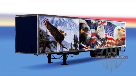 All-Metall-Sattelzug Adler für American Truck Simulator