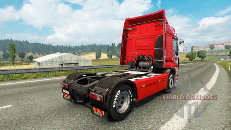La peau Klanatrans pour tracteur Renault pour Euro Truck Simulator 2