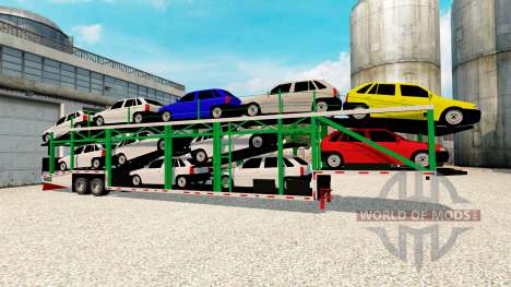 Une collection de remorques pour Euro Truck Simulator 2