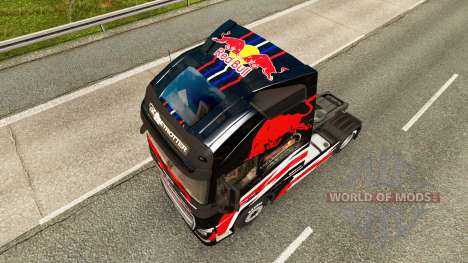 Red Bull de la peau pour Volvo camion pour Euro Truck Simulator 2