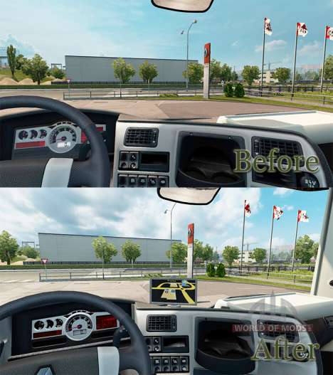 Navigateur GPS pour Renault pour Euro Truck Simulator 2