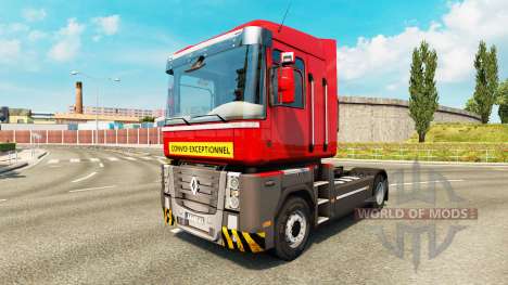 Lourds de transport de la peau pour Renault cami pour Euro Truck Simulator 2