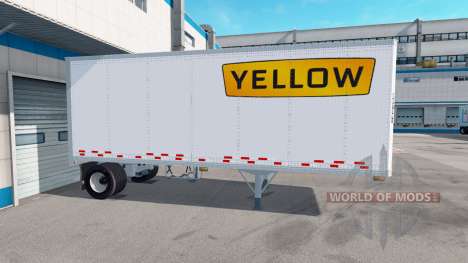 Uniaxiale semi-remorque pour American Truck Simulator