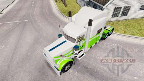 7 skin Personnalisé pour le camion Peterbilt 389 pour American Truck Simulator
