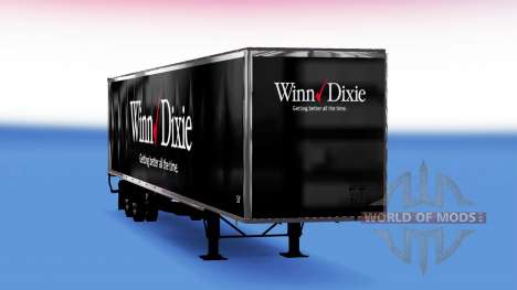 De tous les métaux semi-Winn Dixie pour American Truck Simulator