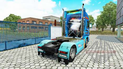 La peau need For Speed Hot Pursuit sur tracteur  pour Euro Truck Simulator 2