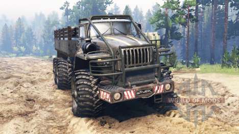 Ural-4320 [grizzly] pour Spin Tires