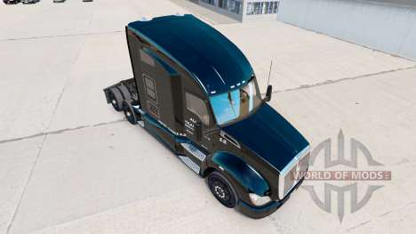 Allen Transport de la peau pour tracteur Kenwort pour American Truck Simulator