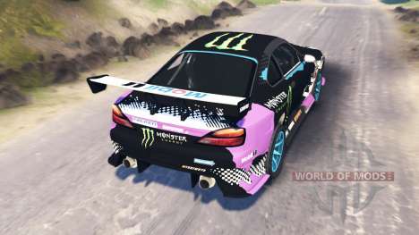 Nissan Silvia S15 Drift pour Spin Tires