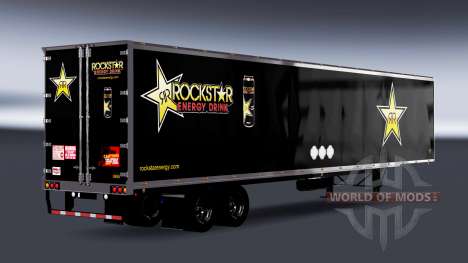 All-Metall-semi-Rockstar Energy für American Truck Simulator