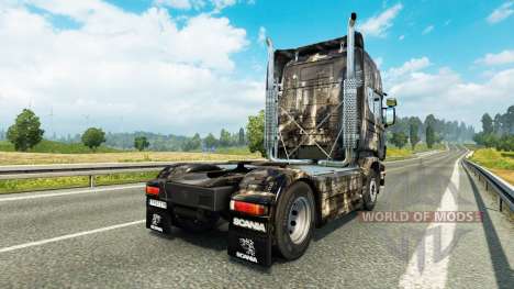 Haut Stadt an der Zugmaschine Scania für Euro Truck Simulator 2