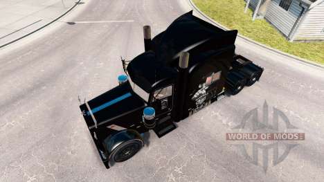 Motorhead peau pour le camion Peterbilt 389 pour American Truck Simulator