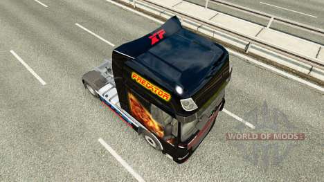 Predator skin für DAF-LKW für Euro Truck Simulator 2