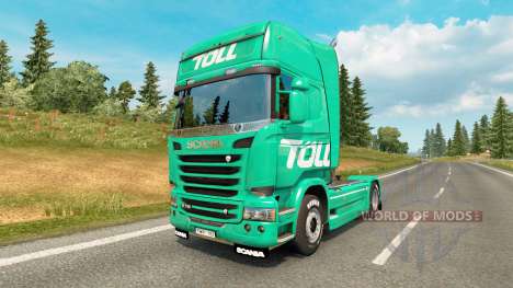 Maut-skin für den Scania truck für Euro Truck Simulator 2