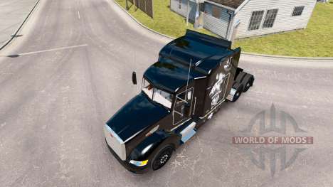Motorhead peau pour le camion Peterbilt 386 pour American Truck Simulator