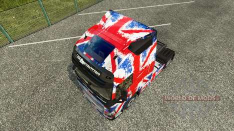 Die England Copa 2014 skin für Volvo-LKW für Euro Truck Simulator 2