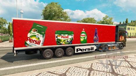 Haut Persil auf den trailer für Euro Truck Simulator 2