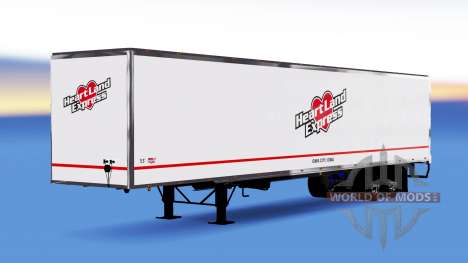 All-Metall-semi-Heartland Express für American Truck Simulator