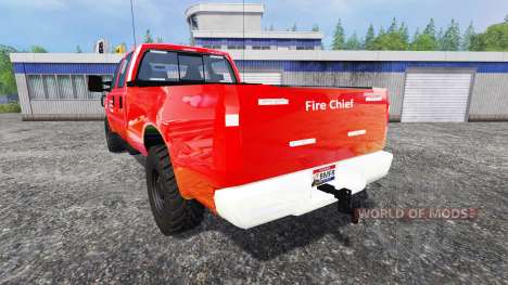 Ford F-350 American Fire Chief pour Farming Simulator 2015