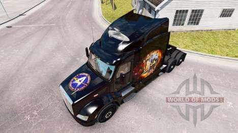 Star Trek la peau pour le camion Peterbilt pour American Truck Simulator
