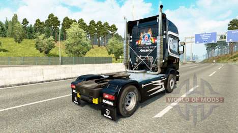 La peau Scania de Camionnage pour tracteur Scani pour Euro Truck Simulator 2