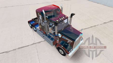 Haut Sally auf Traktor Kenworth-T908 für American Truck Simulator