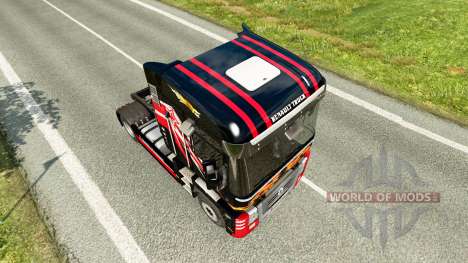 Camionneur de la peau pour camion Renault pour Euro Truck Simulator 2