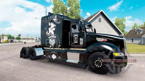 Motorhead-skin für den truck Peterbilt 386 für American Truck Simulator