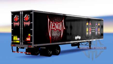 All-Metall-semi-trailer Venom Energie für American Truck Simulator
