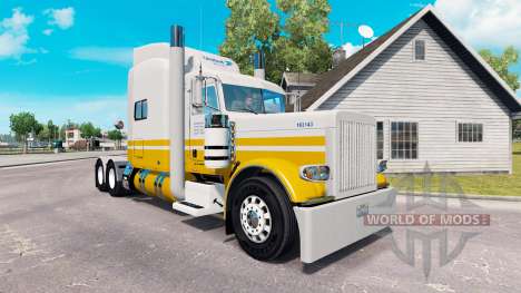 Haut, United Van Lines für den truck-Peterbilt 3 für American Truck Simulator