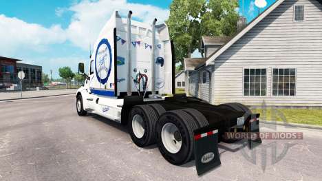 LA Dodgers de la peau pour le camion Peterbilt pour American Truck Simulator
