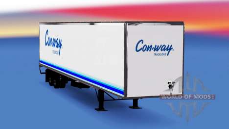 Tous métal-semi-remorque Conway pour American Truck Simulator