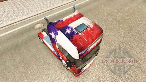 Le Chili Copa 2014 de la peau pour Scania camion pour Euro Truck Simulator 2