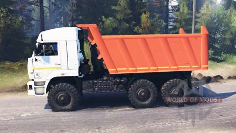 KamAZ-65111 für Spin Tires