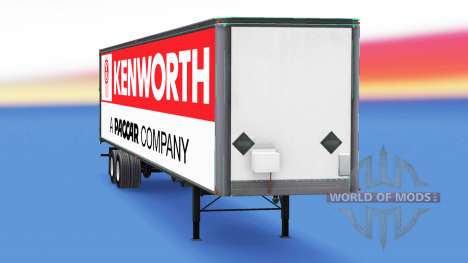 All-Metall-Auflieger Kenworth für American Truck Simulator