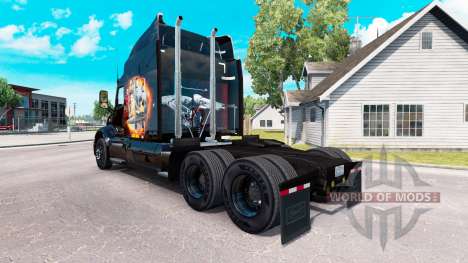 Star Trek skin für den truck Peterbilt für American Truck Simulator