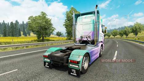 Little Pony skin für Scania-LKW für Euro Truck Simulator 2