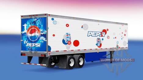 Pepsi peau pour la semi-remorque frigorifique pour American Truck Simulator