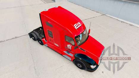 Erb Transport de la peau pour tracteur Kenworth pour American Truck Simulator