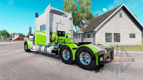 7 skin Personnalisé pour le camion Peterbilt 389 pour American Truck Simulator