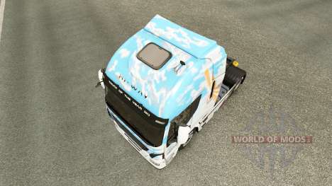 La peau Klanatrans v2.0 Iveco tracteur pour Euro Truck Simulator 2