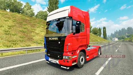 Frankreich-skin für den Scania truck für Euro Truck Simulator 2
