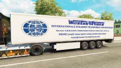 Der Westen-Truck-Trans skin für trailer für Euro Truck Simulator 2