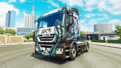 La peau Klanatrans sur le camion Iveco pour Euro Truck Simulator 2