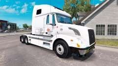 L'aube Express de la peau pour les camions Volvo VNL 670 pour American Truck Simulator