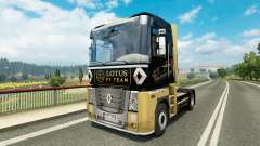 F1 Lotus skin für Renault-LKW für Euro Truck Simulator 2