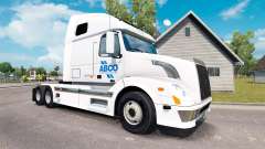 ABCO de la peau pour les camions Volvo VNL 670 pour American Truck Simulator