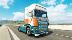 Lommerts de la peau pour Scania camion pour Euro Truck Simulator 2